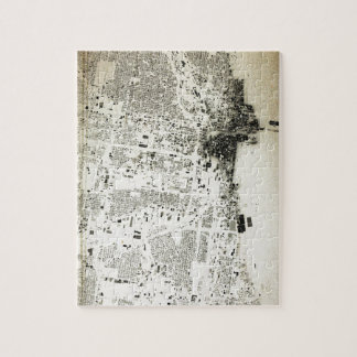 Chicago Streets and Buildings  Map Legpuzzel