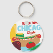 Chicago Style Sleutelhanger (Voorkant)