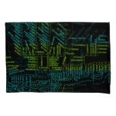 Chicago Subway Train  System Map Route NEON Kussensloop (Voorkant-Links)