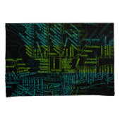 Chicago Subway Train  System Map Route NEON Kussensloop (Voorkant-Rechts)