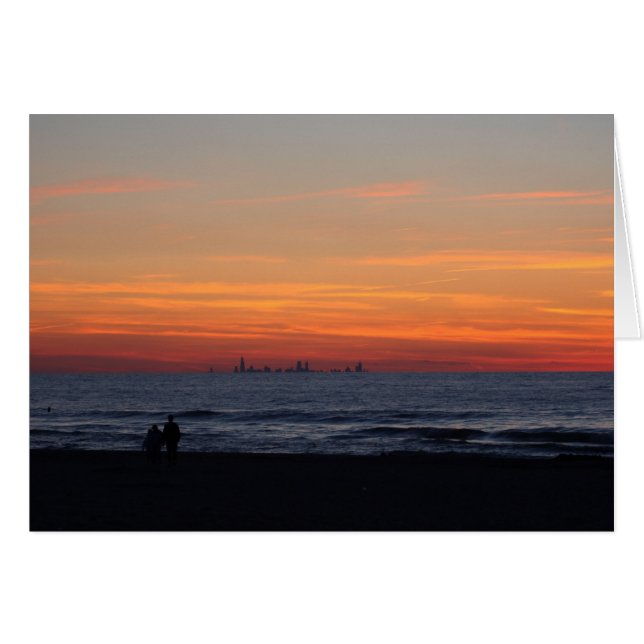 Chicago Sunset 2 (Voorkant Horizontaal)