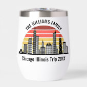 Chicago Sunset Customized Trip Souvenir (Avant)