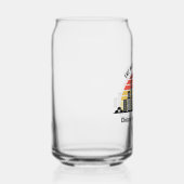 Chicago Sunset Customized Trip Souvenir Blikvorm Glas (Rechts)