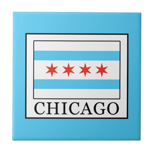 Chicago Tegeltje (Voorkant)