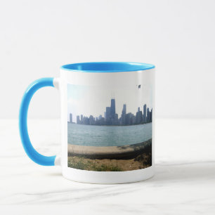 Chicago tegenover het strand mok