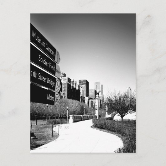 Chicago This Way Briefkaart (Voorkant)