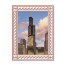Chicago - Tour Willis - Carte postale Tour Sears
