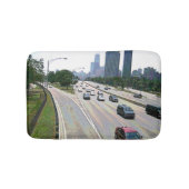 Chicago Traffic in Sandstone Badmat (Voorkant)