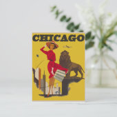 Chicago Travel Briefkaart (Staand voorkant)