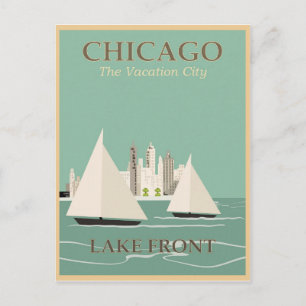 Chicago Travel Briefkaart