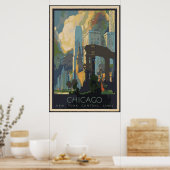  Chicago Travel Posters 24x36 (Keuken)