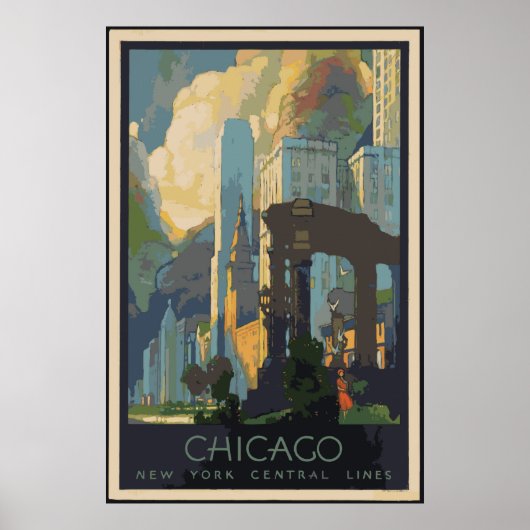  Chicago Travel Posters 24x36 (Voorkant)