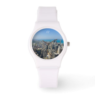 Chicago van boven horloge