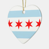 Chicago, Verenigde Staten Keramisch Ornament (Links)