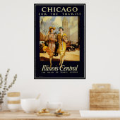  Chicago, Verenigde Staten - Poster (Keuken)