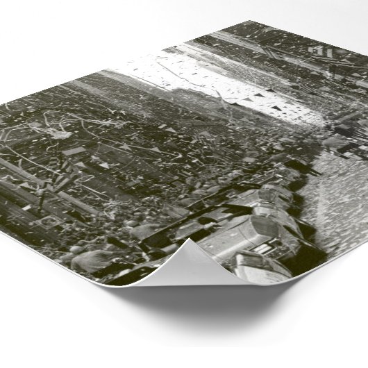 Chicago verwelkomt de drie astronauten van Apollo Poster (Hoek)