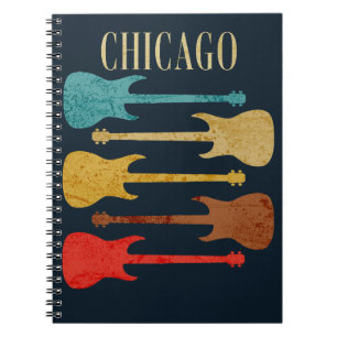 Chicago Vintage Guitars Concert Festival Souvenir Notitieboek