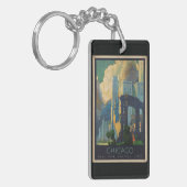 Chicago Vintage Reise Sleutelhanger (Voorkant Links)