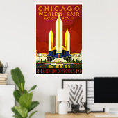 Chicago - Vintage Travel Posters (Thuiskantoor)