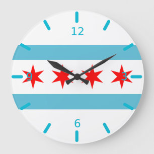 Chicago vlag Grote Klok