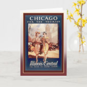 Chicago voor toeristen kaart (Gele Bloem)