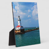 Chicago vuurtoren fotoplaat (Zijkant)