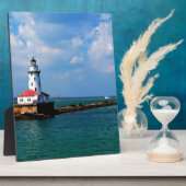 Chicago vuurtoren fotoplaat (Zijkant)