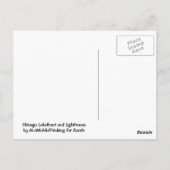 Chicago — vuurtoren op het meer van Michigan Briefkaart (Achterkant)