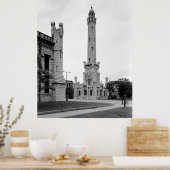  CHICAGO WATER TOWER 1933 POSTER (Keuken)