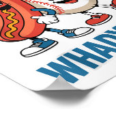Chicago Whadya Say Funny Baseball Hot Dog 4e Poster (Hoek)