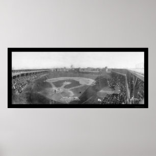 Chicago White Sox Cubs Photo 1909 Poster