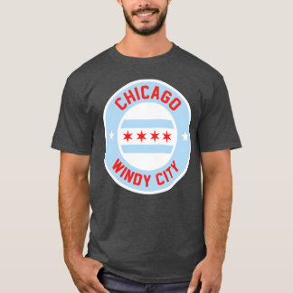 Chicago Winderige Stad T-shirt