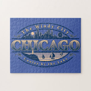 Chicago Windy City Legpuzzel