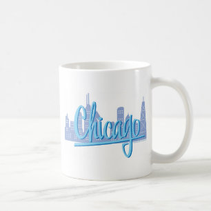 Chicago Windy City Silhouet Koffiemok