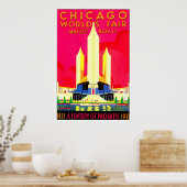 Chicago Worlds Fair 1911 Poster (Keuken)