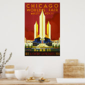 Chicago Worlds Fair Poster (Keuken)