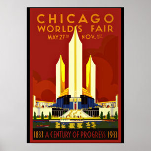 Chicago World's Fair, Poster 1933