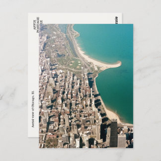 Chicago, ziek. Uitzicht-Briefkaart Briefkaart