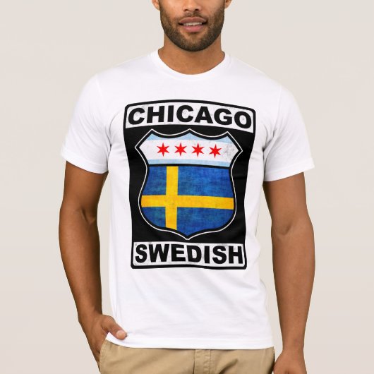 Chicago, Zweeds Amerikaans T-shirt (Voorkant)