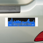 ChicagoBluesBeat Bumpersticker (Op auto)