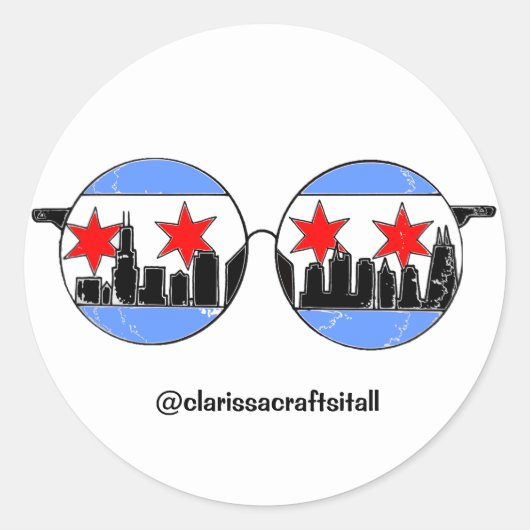 chicaGOggles sticker (Voorkant)