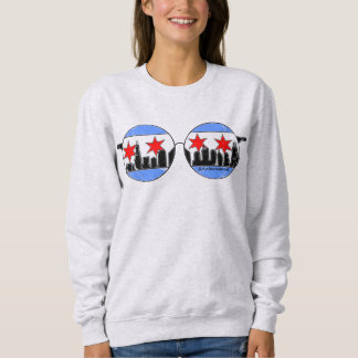 chicaGOggles sweatshirt met IG