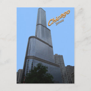 Chicagos Trump Tower Kantoor Building Briefkaart