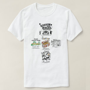 ChicagoTopic Design 5-Restaurants T-shirt