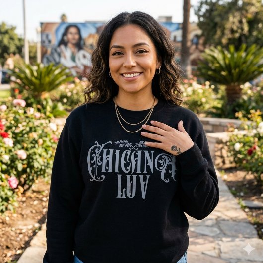Chicana Love Sweatshirt | Fierté latine
