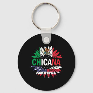 Chicana-shirt Mannen Vrouwen Kinderen Meisjes Jong Sleutelhanger