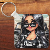 Chicana stijl sleutelhanger (Voorkant)