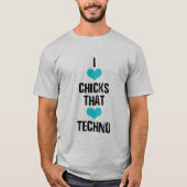 chicanes luv techno t-shirt (Voorkant)