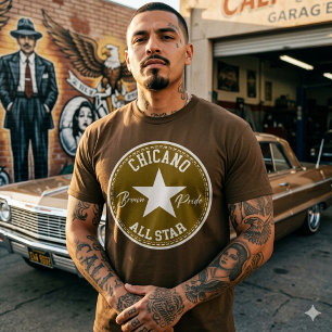 Chicano all star Brown Pride T-shirt