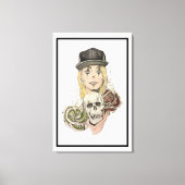 Chicano Art Canvas Kunstdruk Afdruk (Voorkant)